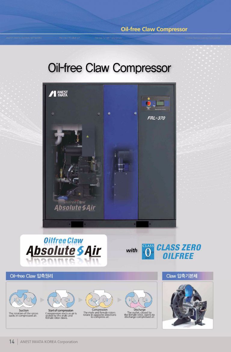 OIL-FREE AIR COMPRESSOR